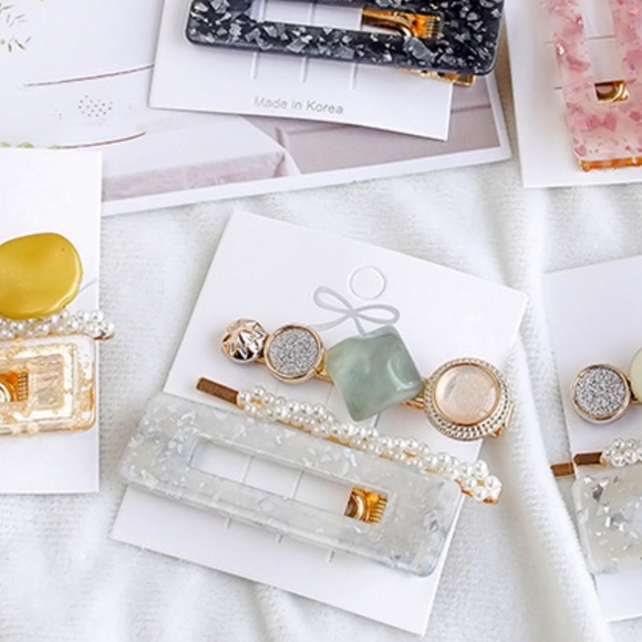 Accessories - Sea Glass Beach Hair Clips